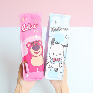 高颜值帕恰狗文具袋时尚创意牛奶盒造型儿童笔袋卡通草莓熊铅笔袋