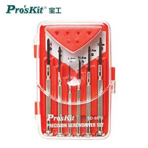 宝工(ProsKit)SD-9815精密钟表起子组螺丝刀6件套装
