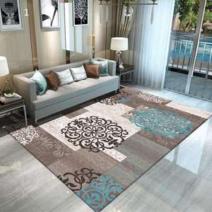 高档正品新中式地毯客厅茶几毯卧室房间家用样板间地中海简约现代