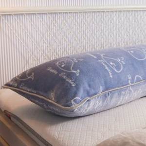 牛奶绒双人长枕套15m珊瑚法兰绒枕头套18米加长枕芯罩子枕皮