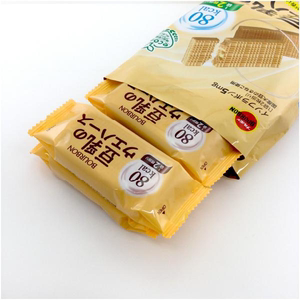 两包包邮！国现日本进口布尔本豆乳威化饼干低脂低卡休闲零食