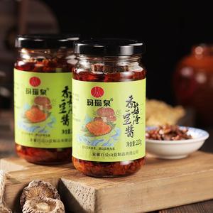 豆渣酱玛瑙泉香菇酱拌饭拌面酱下饭菜拌饭菜安徽淮南特产手工酱