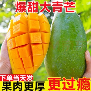 大青芒果10斤整箱新鲜水果青皮金煌芒新鲜水果越南当季大芒果