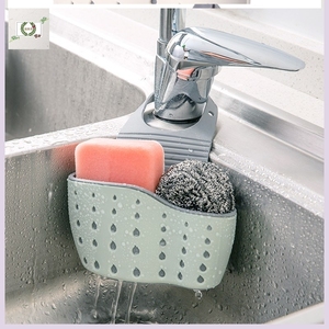 钢丝球洗碗布抹布置物框用品架子耐用厨房挂篮水槽沥水放小筐卫。