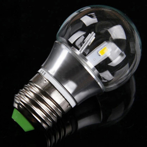 超亮LED灯泡3W笛伴5/7WW透明球泡灯壁台灯专用螺口泡节能灯魔豆吊