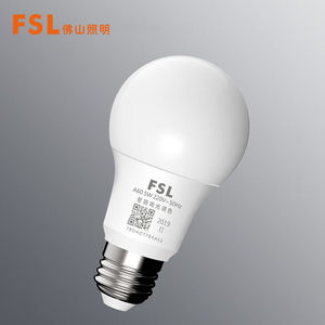 FSL佛山照明智能语音控制LED灯泡5W大螺口E27蓝牙无极调光调色APP