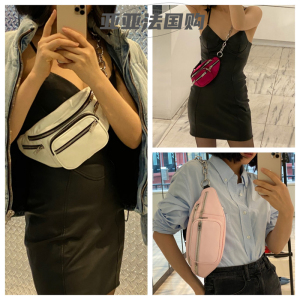 代购alexanderwang/亚历山大王Attica腰包链条胸包单肩斜挎包