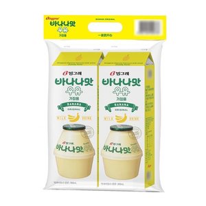 山姆会员店超市代购零食宾格瑞韩国进口香蕉味牛奶饮料900ml