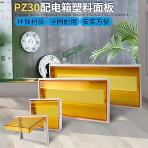 德力西正品PZ30配电箱盖板塑料面板防护盖 10 12 15 18 20 22回路