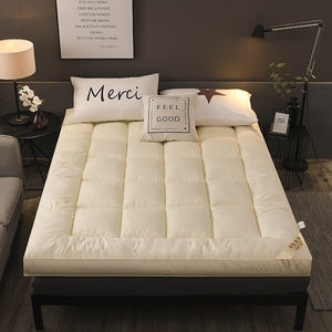 1米3宽的床垫12x19床15x2米1棉薄款床垫子可水洗1宽18白色_加厚升