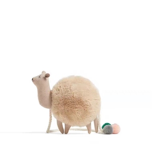 zar羊驼包a小羊动物造型毛绒斜跨包可爱卡通少女包零钱包童包