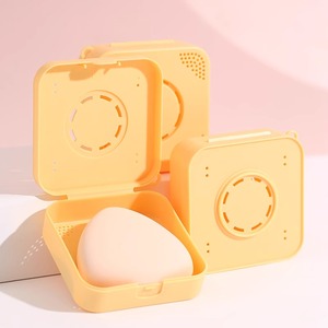 粉扑收纳盒便携式相机棉花糖多气孔美妆工具尔木淘相机女生化妆盒
