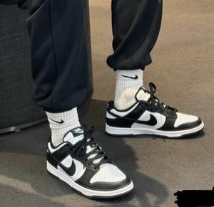 Nike耐克Dunk Low灰白男女龙年限定黑白色棕黑小浣熊运动休闲板鞋
