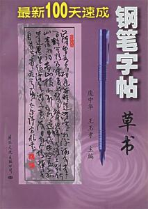 二手/草书100天速成钢笔字帖 王玉孝  主编；庞中华  国际文化