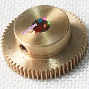 0.5模精速密速三恒齿轮黄铜蜗轮蜗杆减器 1比60属涡轮蜗杆电机减