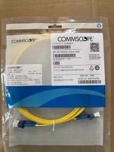 康普安普AMP LC-LC 单模光纤跳线OS2 双芯跳线 工程专用