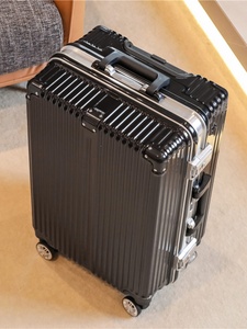 小米复古行李箱男女大容量26寸旅行铝框拉杆箱万向轮密码皮箱子24