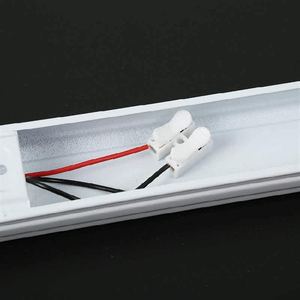 LED支架电杠超亮灯管分体式长条管灯T8单支日光灯架透明全套灯座