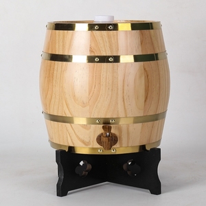 欣尔博惠5L-225升立式款式橡木酒桶葡萄红酒桶木质白酒桶木桶装饰
