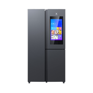 云米冰箱家用嵌入式T型三门412升大容量超薄机身全屋互联语音控制