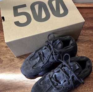 椰子500黑武士大地灰褐色og过毒透气yeezy500男女四季情侣休闲鞋