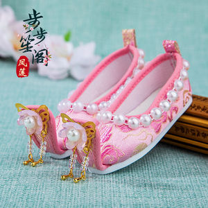 娃之恋60厘米娃娃古装绣花鞋bjd娃娃玩具配件中国风古风古代鞋子