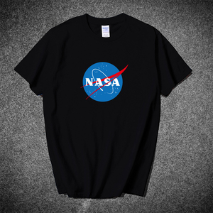 美国航空航天局NASA短袖T恤 航空火星救援纯棉宽松大码男女