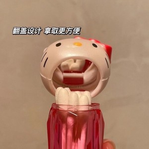 hello kitty可爱创意卡通旅行随身便携牙签盒棉签盒迷你便装筒