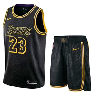 nike耐克NBA湖人队詹姆斯23号球衣24科比3号戴维斯篮球服训练套装