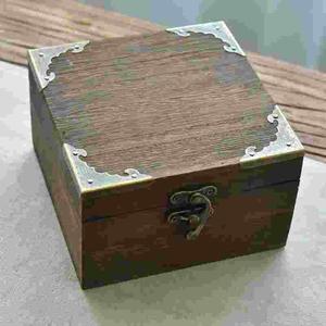 烧高档桐木礼盒陶瓷茶杯茶壶包装盒复古棉麻内衬印泥盒中式礼品盒
