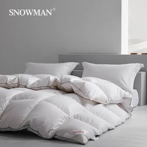 Snowman/斯诺曼羽绒被冬被95白鹅绒被加厚保暖被子春秋被冬季被芯