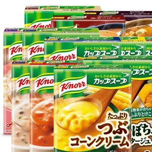 味之素克诺尔 速食奶油浓汤 日本低热量番茄培根芝士玉米土豆大虾