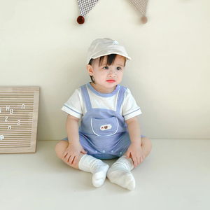Baby Jumpsuit Summer Male Baby Clothes Summer About Newborn