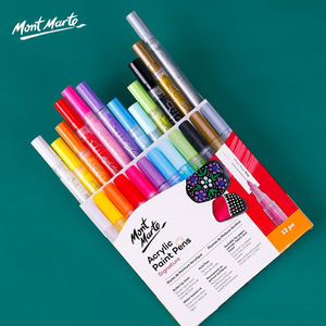 蒙玛特（MontMarte）儿童彩色针管笔水彩笔细头马克笔丙烯马克笔