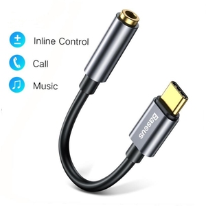 Baseus USB Type C to 3.5mm Jack OTG Adapter Headphone Audio