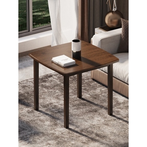 IKEA/宜家四方桌客厅吃饭桌学习桌家用小方桌小户型实木茶桌抽屉