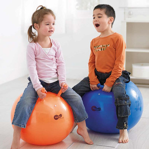 台湾原装幼儿园康复感统器材儿童羊角球跳球瑜伽球蹦蹦球