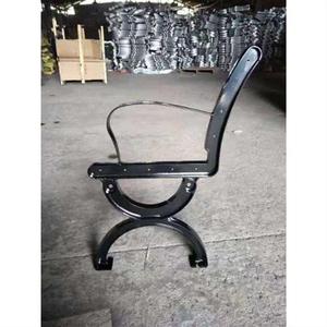 公园椅铸铁脚生铁熟铁椅脚公共座椅铸铝脚金属脚公园长椅配件