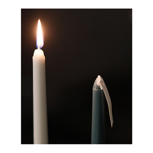 。生日喷焰花欧式长杆彩色螺纹烛台蜡烛家用浪漫烛光晚餐装饰婚礼