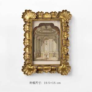 欧式复古轻奢装饰画美式装修客厅餐厅卧室壁画法式挂画沙发背景墙