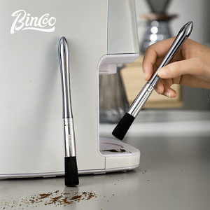 Bincoo咖啡毛刷磨豆机咖啡机清理刷子台面软毛刷清洁吹气气筒笔刷