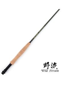 wildstream野流洛基山中快调9尺5号9尺8号3号4节飞蝇竿飞竿飞钓竿