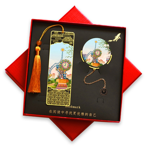 天津印象特色景点文创书签天津之眼世纪钟旅游纪念品可刻字送礼物