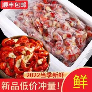 龙尾特大新鲜小虾龙虾肉整冷冻箱商TB674309用尾五斤