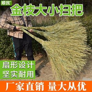 家用扫院子大小号竹扫把新竹枝环卫扫马路用竹笤帚工厂车间用扫帚
