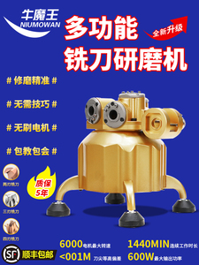 台湾铣刀研磨机小型傻瓜式磨刀机全自动修磨机砂轮万能钻头修磨器