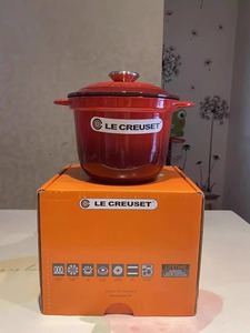 酷彩LE CREUSET法国进口珐琅铸铁18cm养生锅煲汤炖锅煮饭饭釜饭