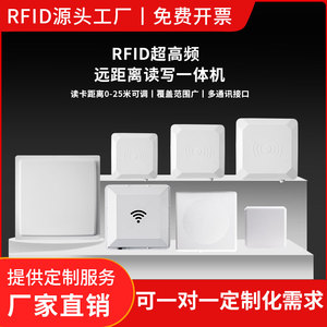 RFID读写器超高频远距离UHF电子标签读卡器915MHz门禁读头一体机
