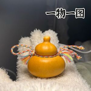 钱袋葫芦一物一图元宝云朵书包胖墩钱袋子葫芦手把件文玩摆放