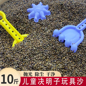 决明子玩具沙子10斤散装做枕芯枕头专用小孩室内宝宝沙池沙滩批发